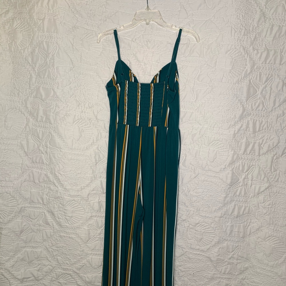 Express Green Jumpsuit - Picture 2 of 5